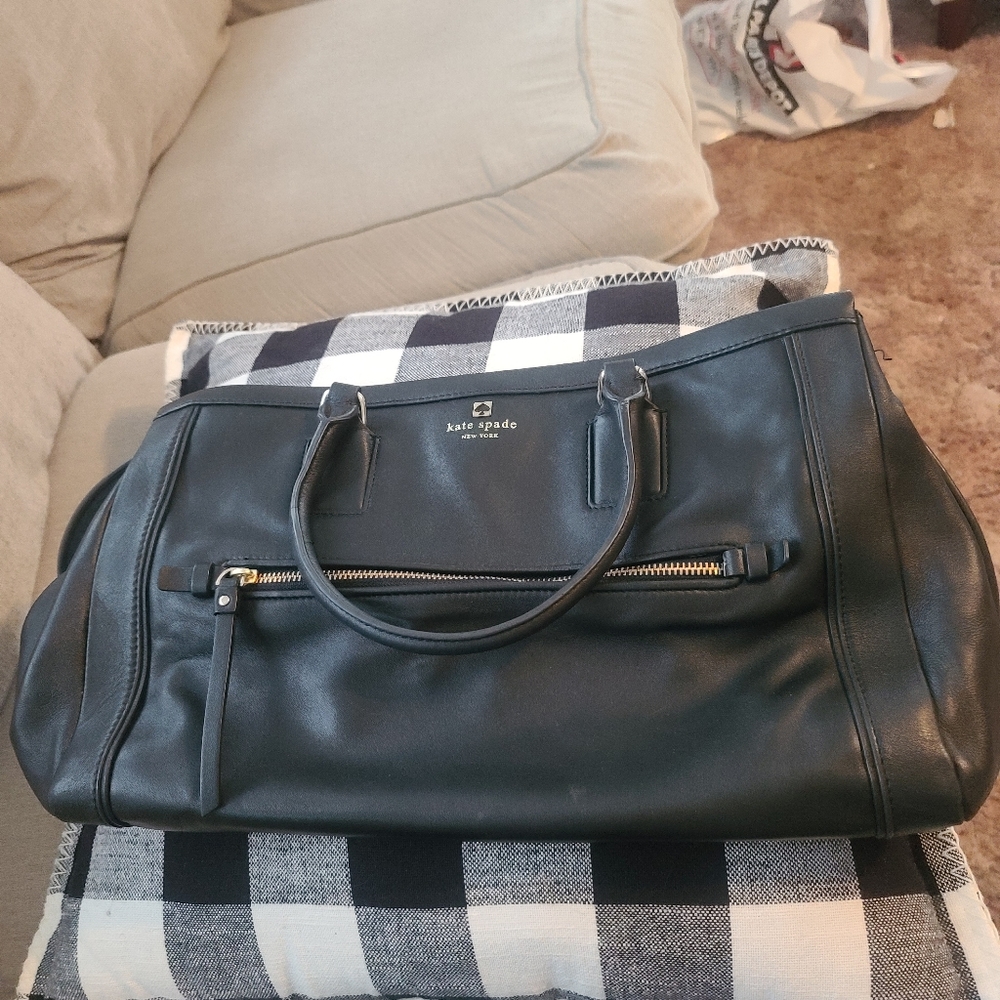 Large black Kate spade purse